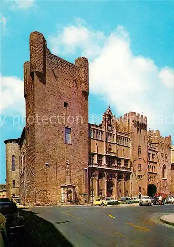 AK / Ansichtskarte Narbonne_Aude Hotel de Ville Tour Sarrasine Narbonne Aude