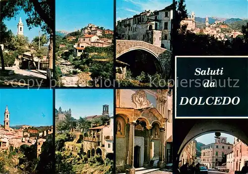 AK / Ansichtskarte Dolcedo Dintorni d Imperia Teilansichten Altstadt Dolcedo