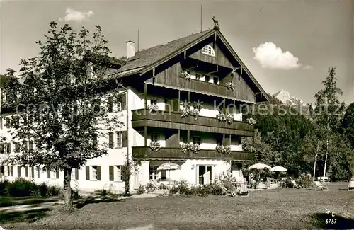 AK / Ansichtskarte Stauden_Fischbachau Richterheim Blick auf den Wendelstein Bayerische Alpen Stauden Fischbachau