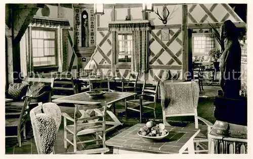 AK / Ansichtskarte Sasbachwalden Sternenwirtshaus Hohritt im Schwarzwald Gastraum Sasbachwalden