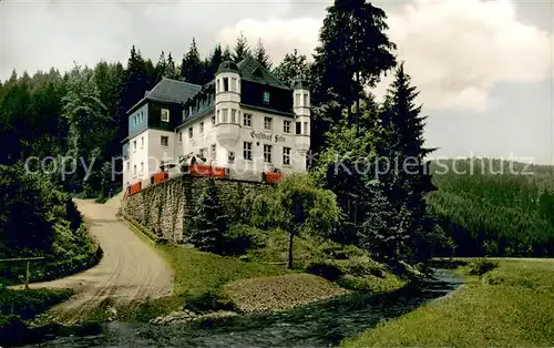 AK / Ansichtskarte Bernstein_Wald Gasthof Pension Fels Bernstein_Wald