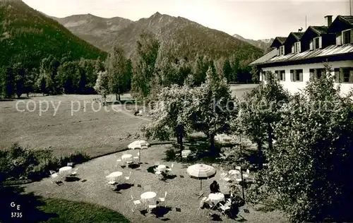 AK / Ansichtskarte Stauden_Fischbachau Richterheim Garten Alpen Stauden Fischbachau