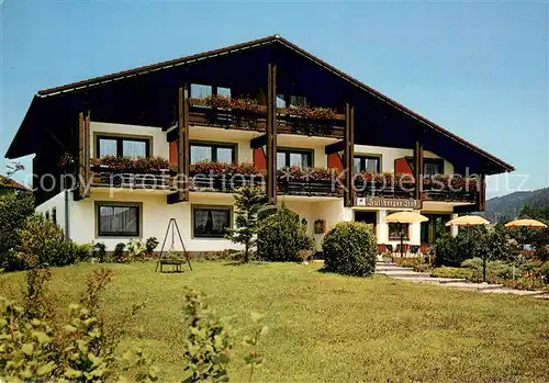 AK / Ansichtskarte Sulzberg_Allgaeu Hotel Sulzberger Hof Garten Terrasse Sulzberg Allgaeu