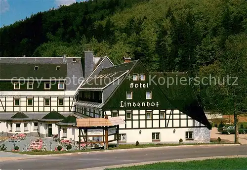 AK / Ansichtskarte Holzhau_Rechenberg Bienenmuehle_Erzgebirge Hotel Lindenhof 