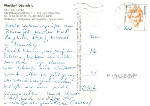 AK / Ansichtskarte Baerenfels_Erzgebirge Gasthof Baerenfels Winterlandschaft Baerenfels Erzgebirge