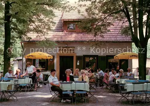 AK / Ansichtskarte Berggiesshuebel Bergbaude Panoramahoehe Biergarten Berggiesshuebel