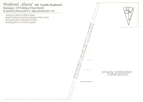 AK / Ansichtskarte Baerenfels_Erzgebirge Waldhotel Misnia Fremdenzimmer Landschaftspanorama Pferdeschlitten Baerenfels Erzgebirge