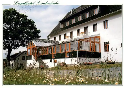 AK / Ansichtskarte Erlbach_Vogtland Landhotel Lindenhoehe Erlbach_Vogtland