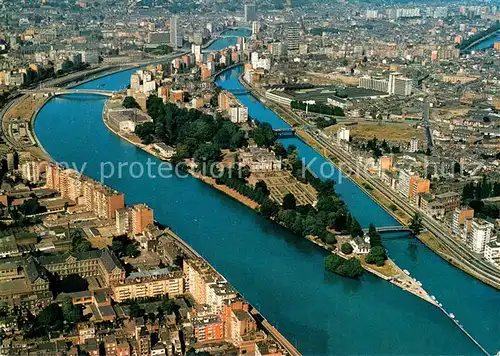 AK / Ansichtskarte Liege_Luettich Fliegeraufnahme Liege Luettich