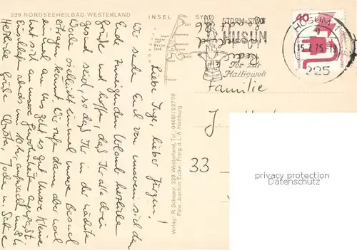 AK / Ansichtskarte Westerland_Sylt Fliegeraufnahme Westerland_Sylt