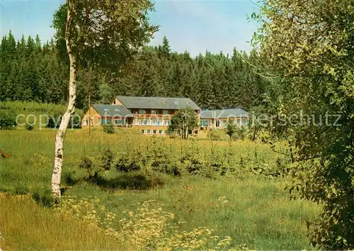 AK / Ansichtskarte Weissenstadt Schullandheim Oberfranken Weissenstadt