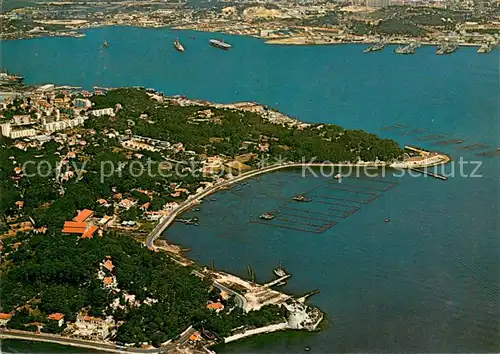 AK / Ansichtskarte La_Seyne sur Mer La pointe de Balaguier Vue aerienne La_Seyne sur Mer