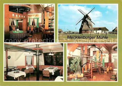 AK / Ansichtskarte Dorf_Mecklenburg Gaststaette Mecklenburger Muehle Muellerstube Cafe  Dorf_Mecklenburg