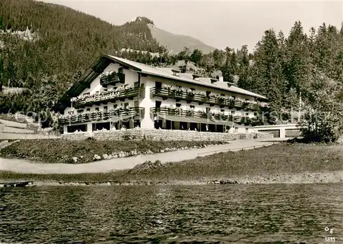 AK / Ansichtskarte Spitzingsee Hotel Mayerhof Spitzingsee