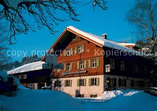 AK / Ansichtskarte Niedersonthofen Gasthof Zur Krone Niedersonthofen