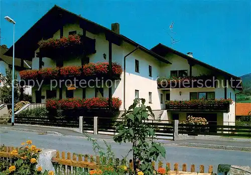 AK / Ansichtskarte Lalling_Niederbayern Pension Rosina Roehrl Schoeffmann Lalling Niederbayern