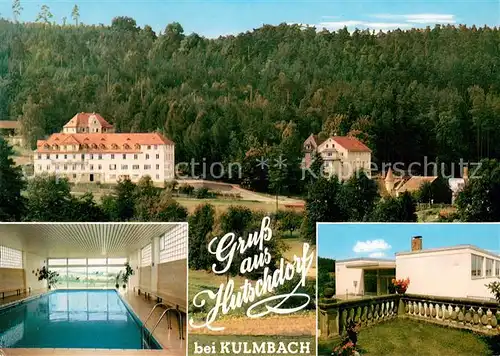 AK / Ansichtskarte Hutschdorf haus Immanuel Haus Bethanien Hallenbad Hutschdorf