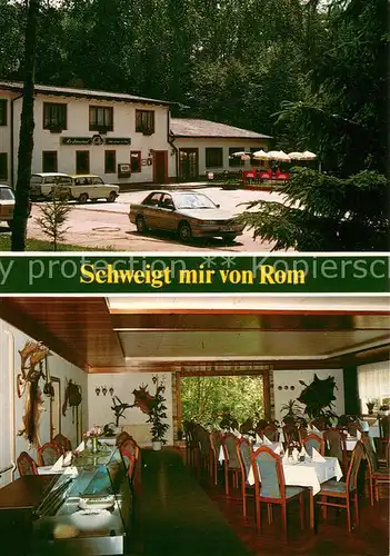 AK / Ansichtskarte Bad_Stuer Speiserestaurant Schweigt mir von Rom Bad_Stuer