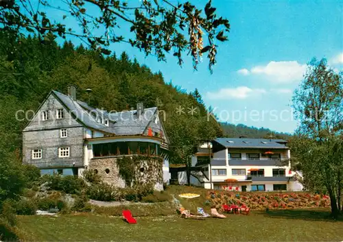 AK / Ansichtskarte Schwalefeld Haus Lommerke Erholungsheim Schwalefeld