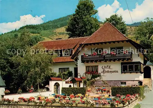 AK / Ansichtskarte Altsimonswald Cafe Pension Maerchengarten Altsimonswald