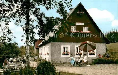 AK / Ansichtskarte Bischofsgruen Auer Alm Gaststaette im Fichtelgebirge Bischofsgruen
