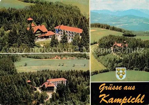 AK / Ansichtskarte Kampichl Gasthof Pension Czerwenka Alpenblick Fliegeraufnahmen Kampichl