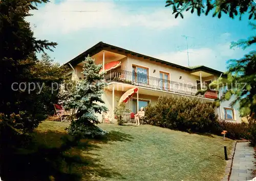 AK / Ansichtskarte Bad_Wildungen Pension Haus Brandt Garten Bad_Wildungen