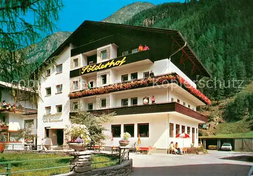 AK / Ansichtskarte Soelden_oetztal Hotel Soelderhof Cafe Restaurant Soelden oetztal