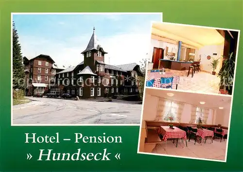 AK / Ansichtskarte Buehl_Baden Hotel Pension Hundseck Bar Gaststube Buehl_Baden