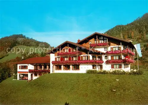 AK / Ansichtskarte Oberau_Berchtesgaden Alpenhotel Denninglehen Oberau Berchtesgaden