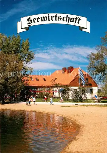 AK / Ansichtskarte uebersee_Chiemsee Seewirtschaft 