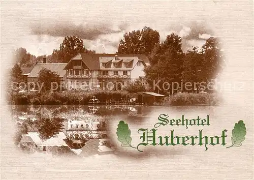 AK / Ansichtskarte Seehausen_Prenzlau Seehotel Huberhof Seehausen_Prenzlau