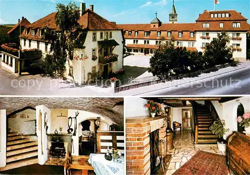 AK / Ansichtskarte Biebelried Hotel Leicht Altfraenkisches Lokal Gewoelbekeller Biebelried