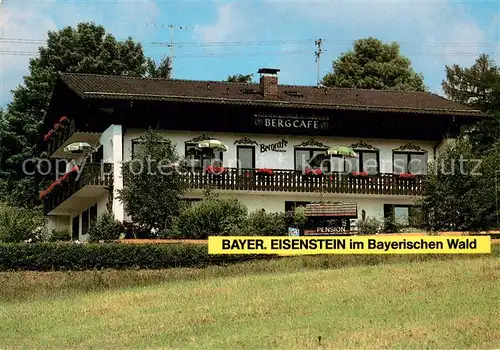 AK / Ansichtskarte Bayerisch_Eisenstein Pension Gasthof Bergcafe Bayerisch_Eisenstein