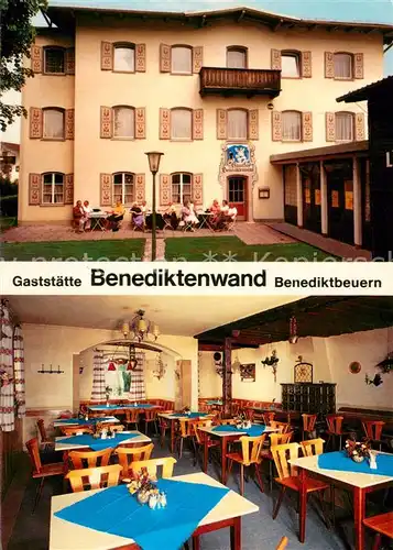 AK / Ansichtskarte Benediktbeuern Gaststaette Benediktenwand Gaststube Benediktbeuern