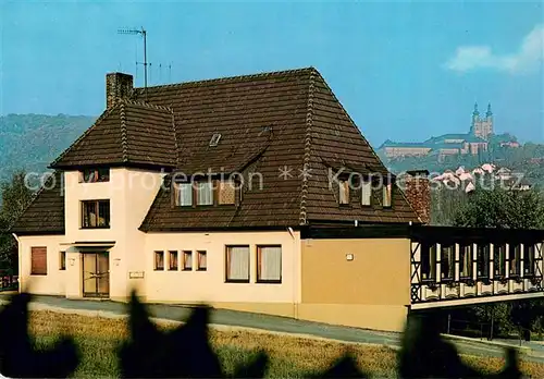 AK / Ansichtskarte Banz_Bad_Staffelstein Bruckners Gaestehaus am Banzer Wald Banz_Bad_Staffelstein