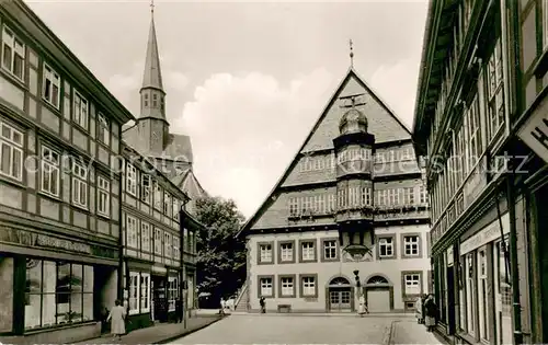 AK / Ansichtskarte Osterode_Harz Blick zum Rathaus Osterode_Harz