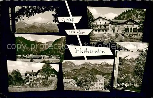 AK / Ansichtskarte Aurach_Hammer DAK Jugendgesundungsstaette Fischeralm Teilansichten Aurach Hammer