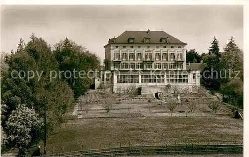 AK / Ansichtskarte Assenhausen_Starnbergersee Exerzitienhaus Rottmannshoehe Assenhausen