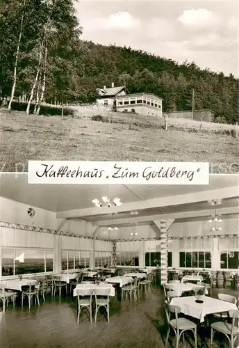 AK / Ansichtskarte Bad_Harzburg Kaffeehaus Zum Goldberg Speisesaal Bad_Harzburg