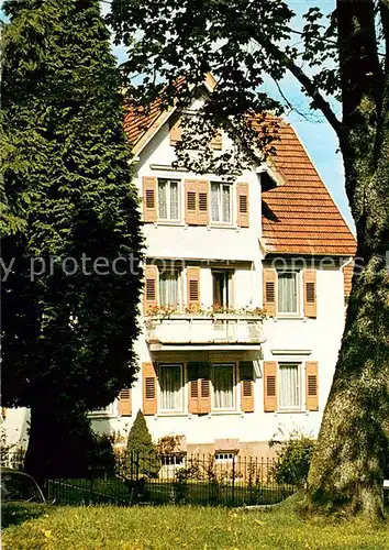 AK / Ansichtskarte Freudenstadt Pension Goebel Freudenstadt