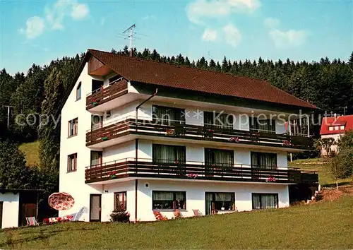 AK / Ansichtskarte Warmensteinach Haus Brix Warmensteinach
