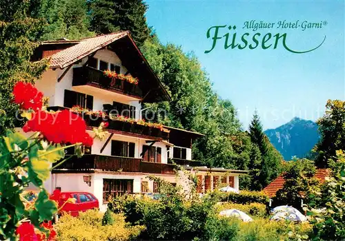 AK / Ansichtskarte Bad_Faulenbach Allgaeuer Hotel Garni Fuessen Bad_Faulenbach