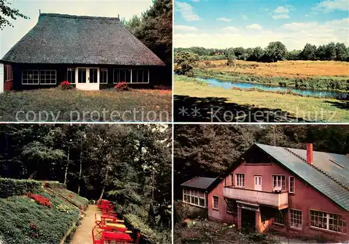 AK / Ansichtskarte Poetrau Gaststaette Waldhalle am Steinautal Kaffeegarten Panorama Poetrau