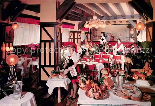 AK / Ansichtskarte Paris Auberge de Riquewihr Dejeuners Diners Soupers Paris