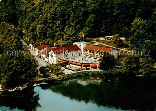 AK / Ansichtskarte Bad_Lauterberg Kneipp Kurhotel Wiesenbeker Teich Fliegeraufnahme Bad_Lauterberg