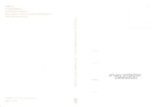 AK / Ansichtskarte Eisenberg_Thueringen Rathaus Schlossgarten Park des Friedens Neue Schule Ernst Thaelmann Platz Eisenberg Thueringen