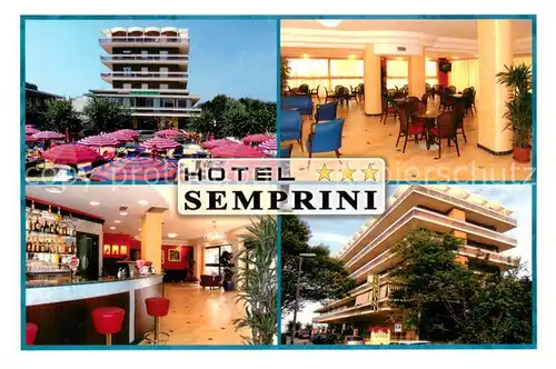 AK / Ansichtskarte Bellaria Hotel Semprini Foyer Bar Bellaria