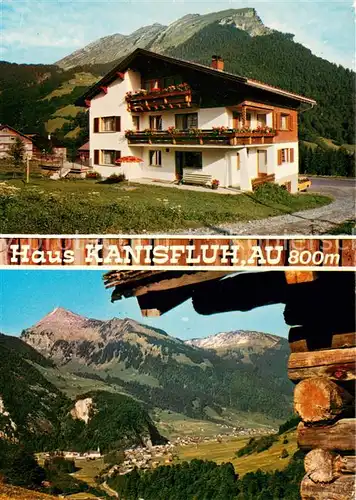 AK / Ansichtskarte Au_Bregenzerwald Haus Kanisfluh Panorama Au_Bregenzerwald