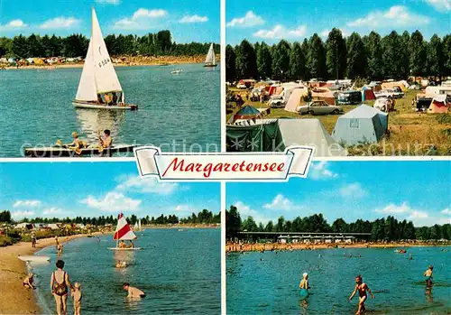 AK / Ansichtskarte Lippstadt Margaretensee Camping Teilansichten Lippstadt